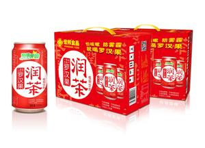 广西宏邦食品宏邦热带果园罗汉果凉茶310ml*12罐