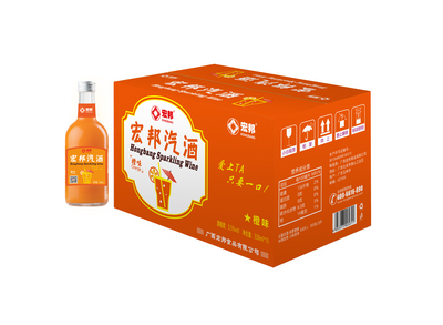 宏邦汽酒  330ml橙味汽水